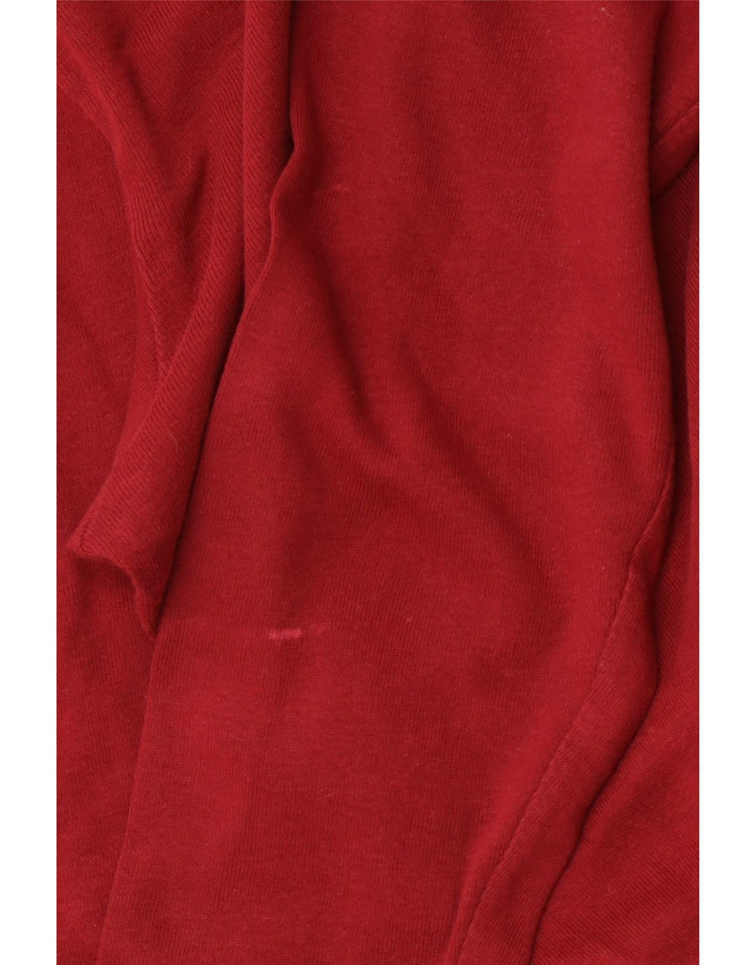LEE Top Mujer Manga Larga UK 46 Grande Algodón Rojo