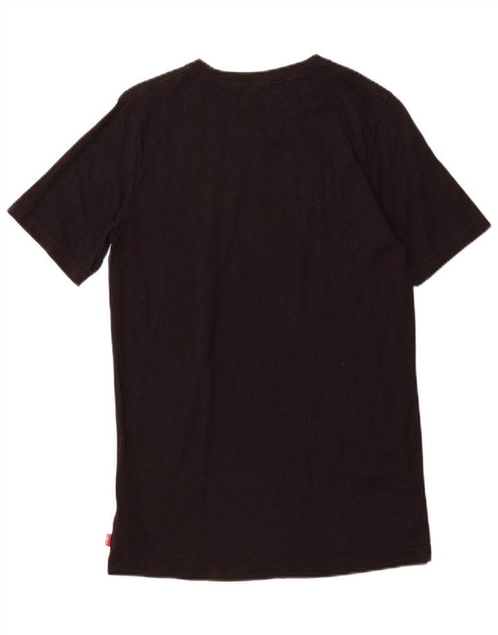 LEVI'S Mens Graphic T-Shirt Top Small Black Cotton