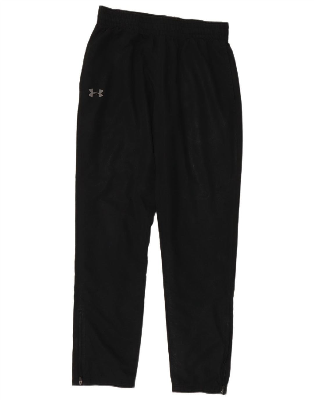 UNDER ARMOUR Pantalones de chándal con estampado Heat Gear para hombre, talla mediana, negro