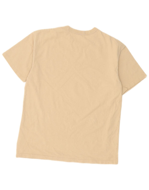 Nike - Camiseta holgada para hombre, parte superior de algodón beige medio