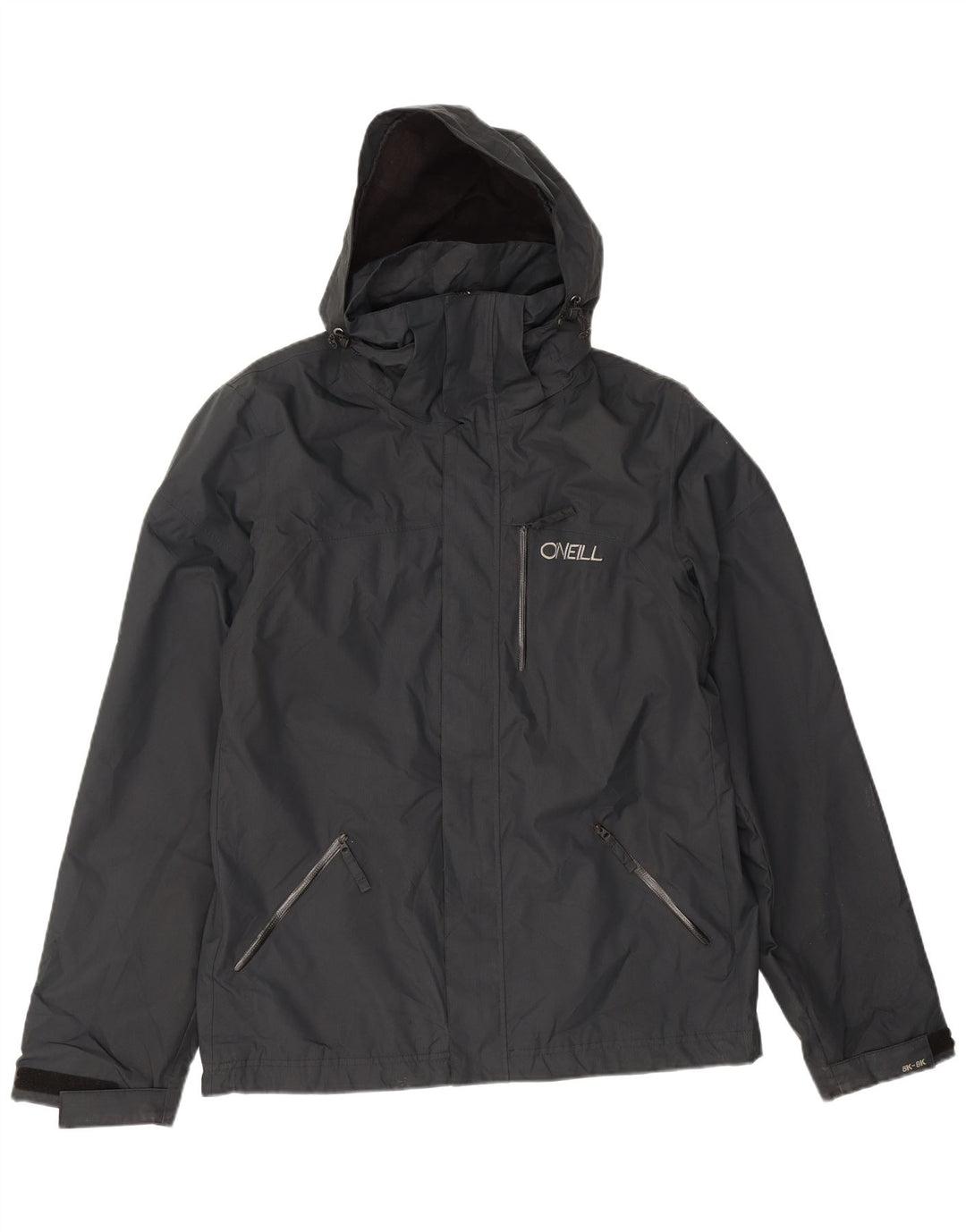 O'Neill Chaqueta cortavientos con capucha y gráfico para hombre UK 34 XS Poliéster negro