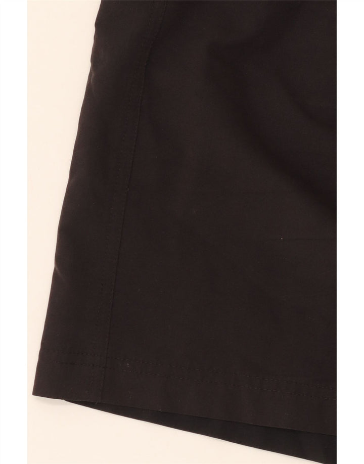 Reebok Pantalones cortos deportivos para hombre XL Poliéster negro