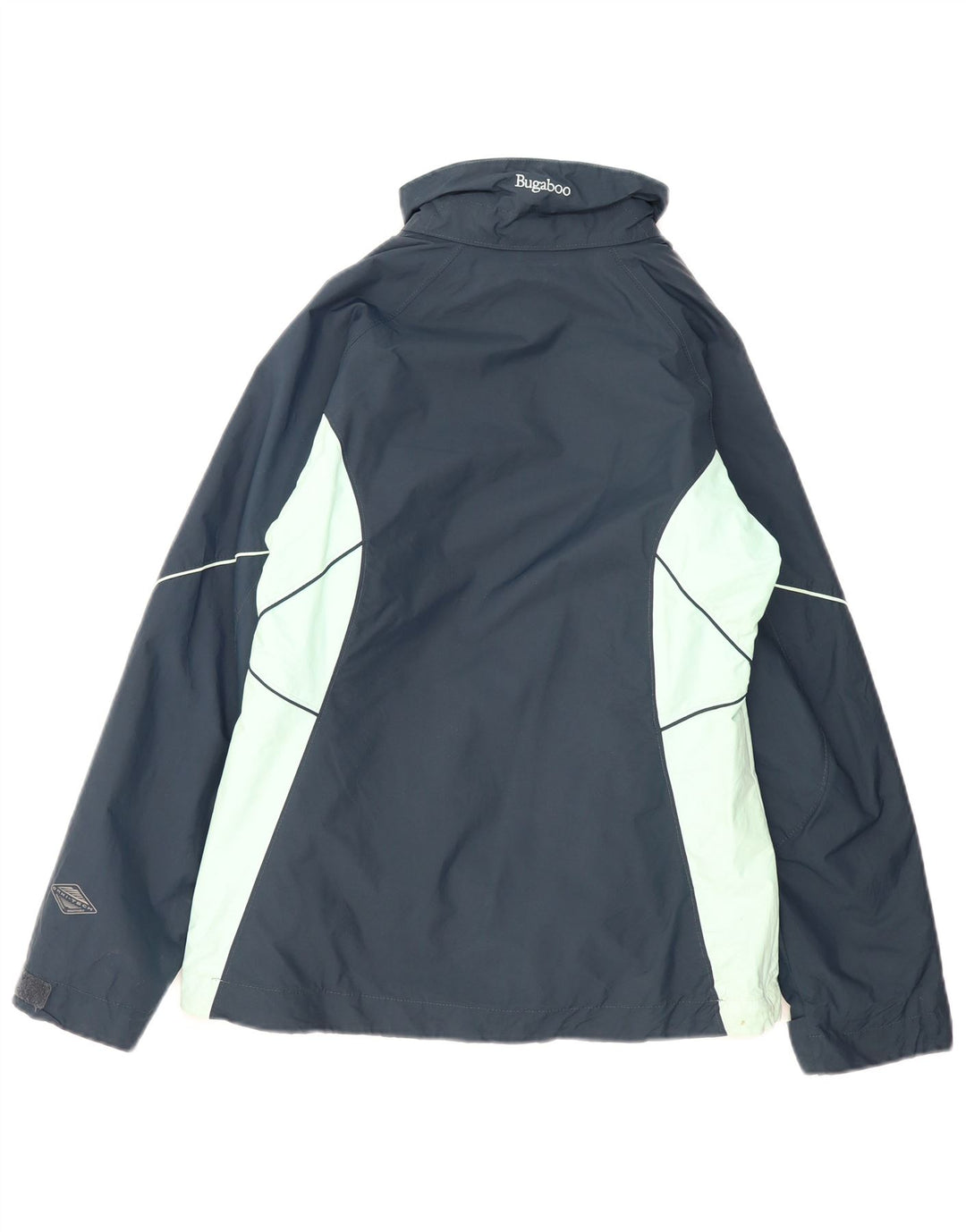 Columbia Chaqueta Cortavientos Bugaboo para Mujer UK 10 Small Azul Marino