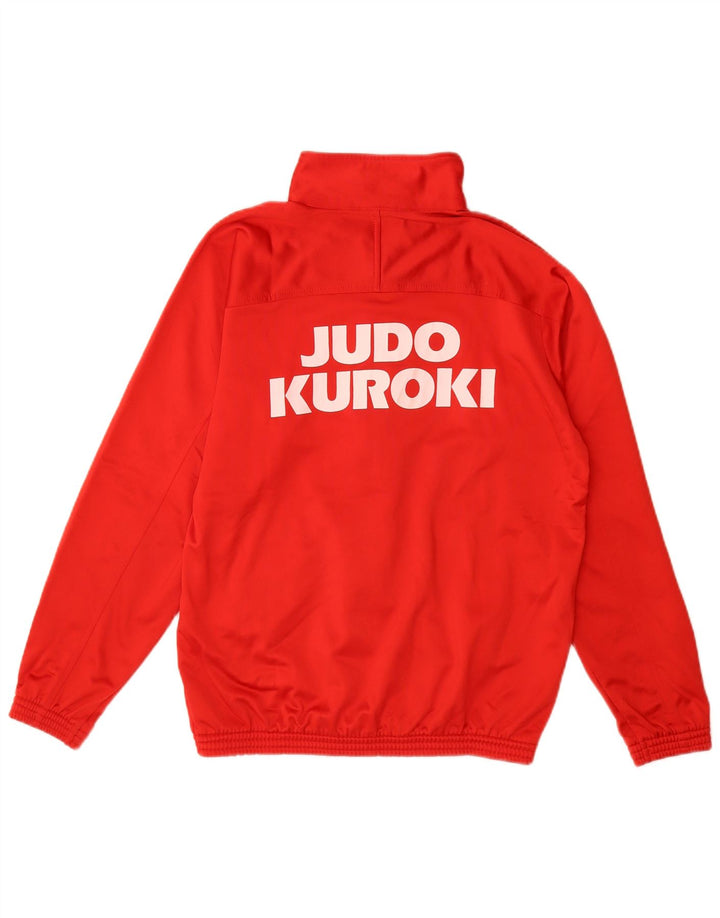 CHAMPION Chaqueta de chándal con gráfico Judo Kuroki para niños 13-14 años XL Rojo