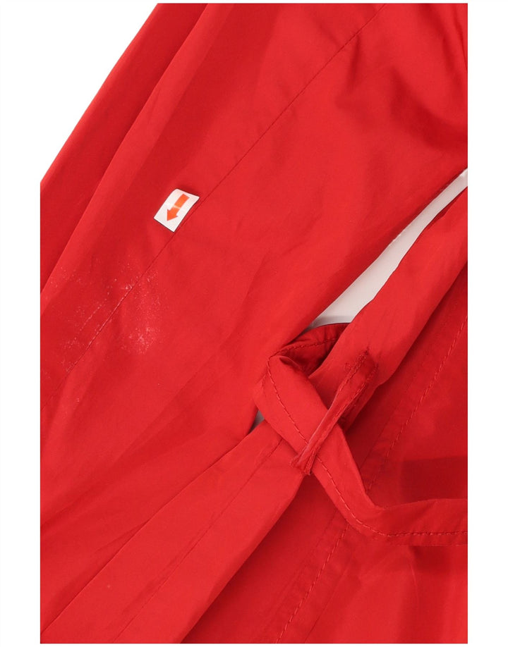 MARELLA Gabardina para mujer UK 10 Small Red Poliéster