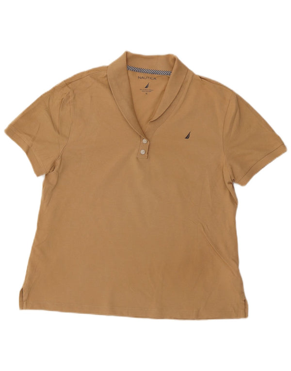 NAUTICA Polo Mujer ES 40 XL Algodón Beige