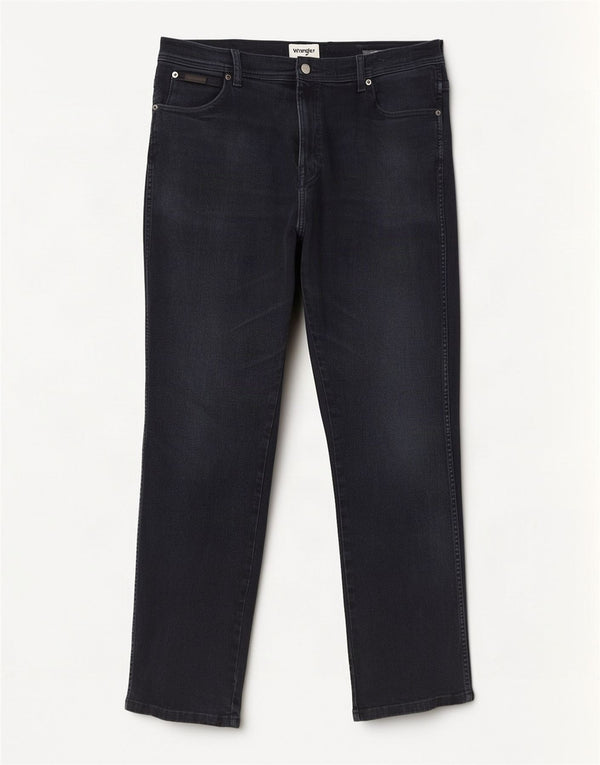 Wrangler Vaqueros rectos Texas para hombre W36 L32 Algodón azul marino