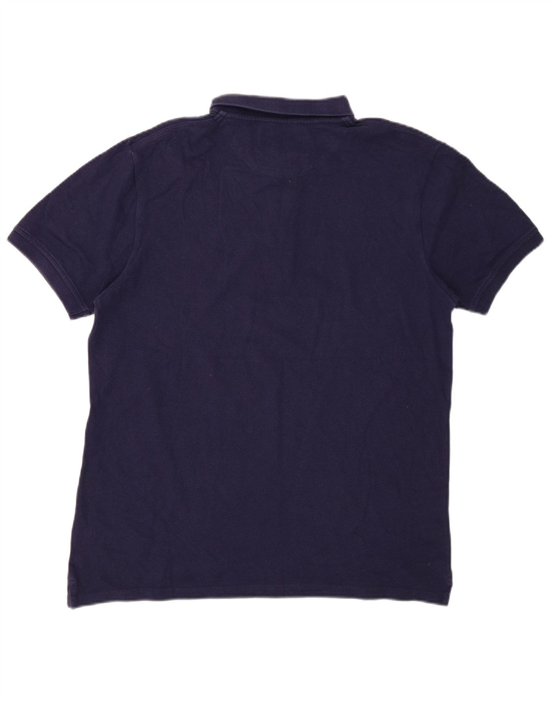 LYLE & SCOTT Polo para hombre de algodón azul marino mediano