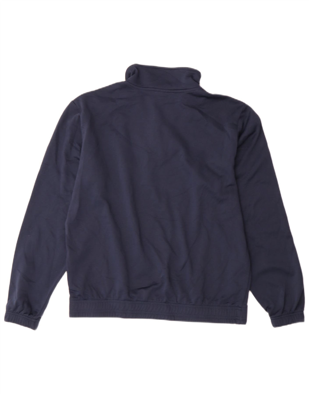 Asics Chándal con cremallera y cuello para niño 13-14 años Azul marino Poliéster