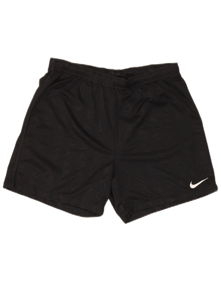 Pantalón corto deportivo Nike para hombre Poliéster a rayas negras medianas