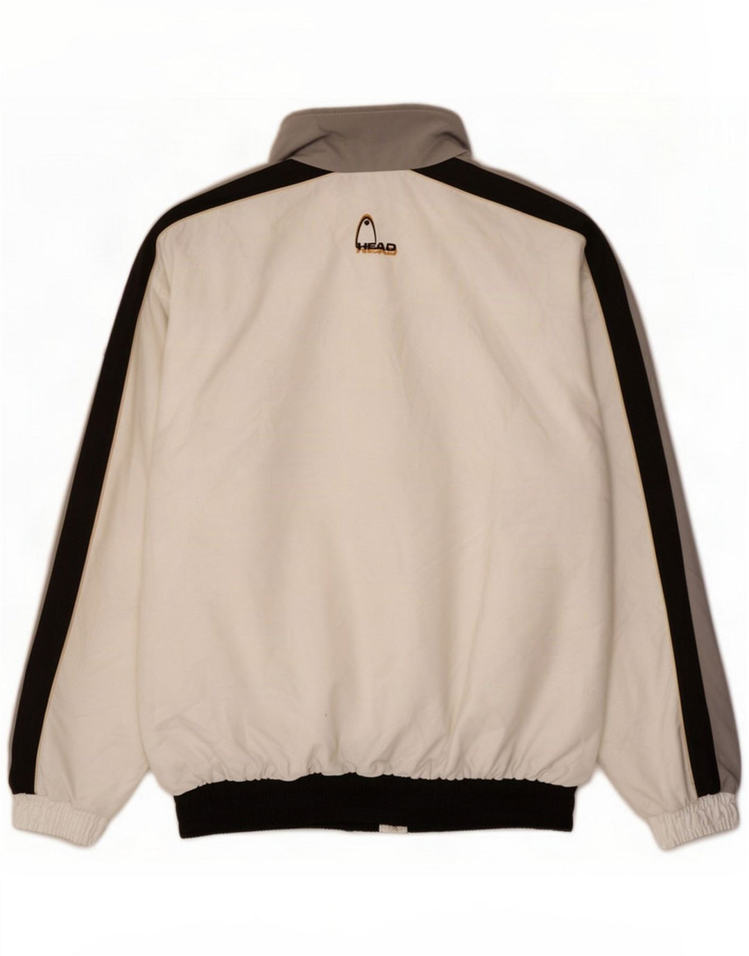 HEAD Chaqueta superior de chándal con estampado gráfico para hombre Poliéster con bloques de color blanco grande