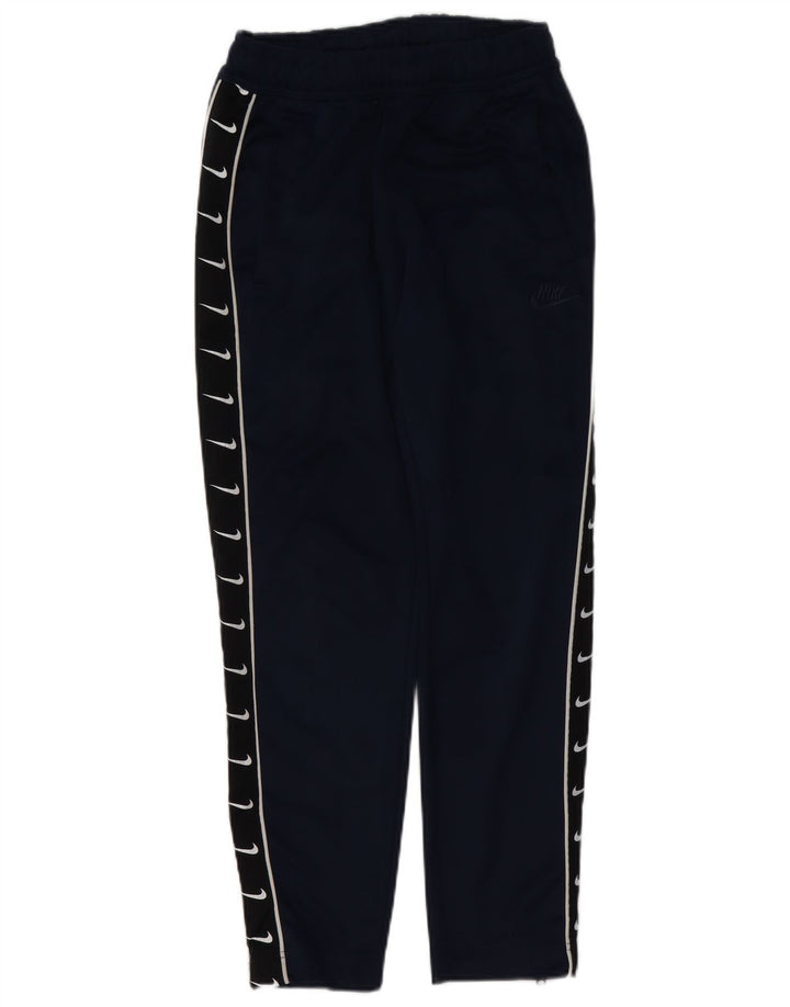Nike Mens Graphic Chándal Pantalones Joggers Pequeño Azul Marino Poliéster