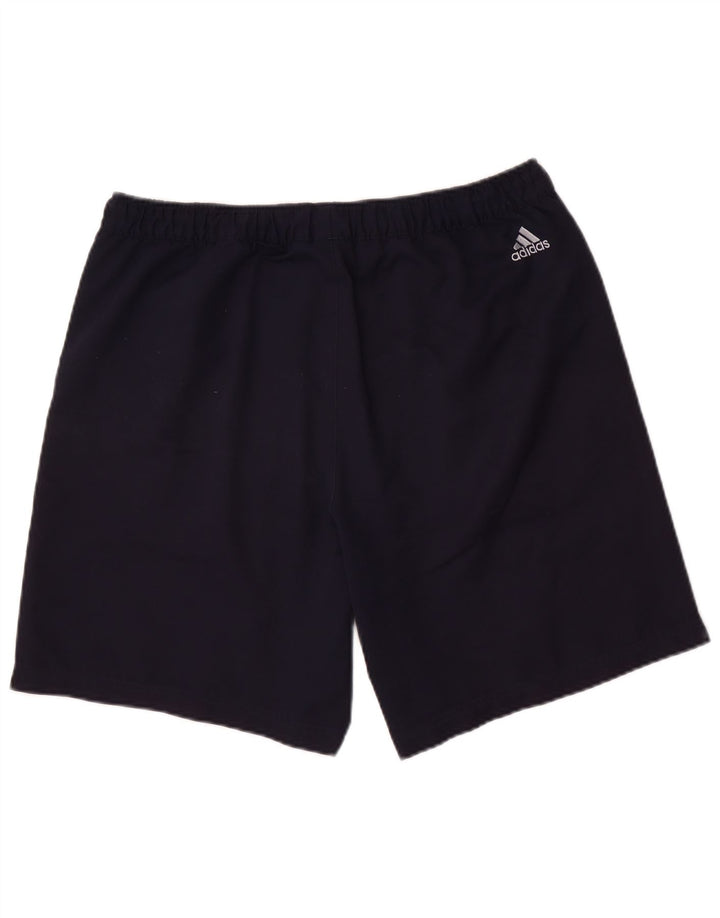 Adidas Mens Graphic Sport Shorts Grande Azul Marino Poliéster