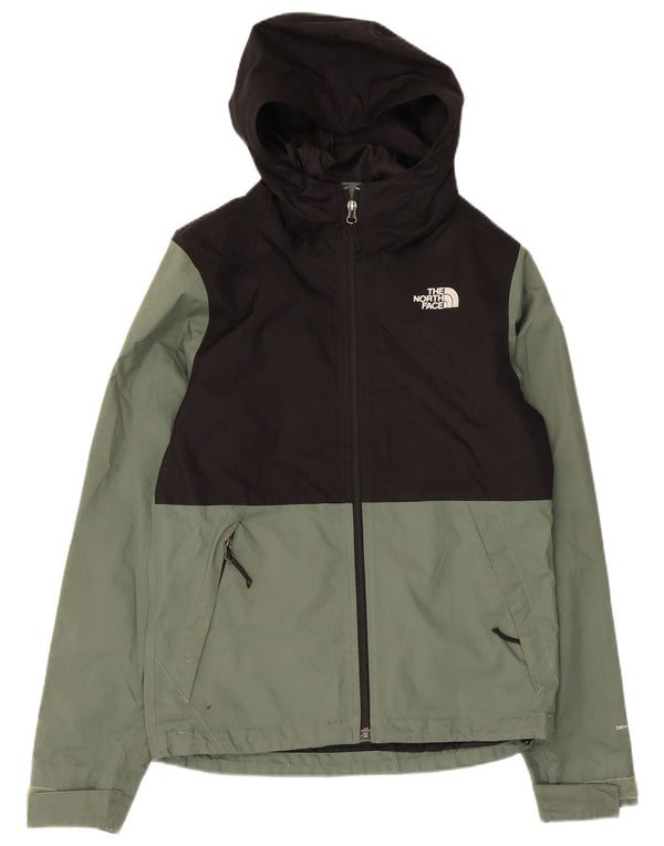 The North Face Chaqueta impermeable con capucha Dryvent para hombre UK 34 XS Verde Colorblock