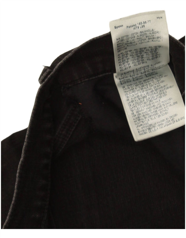 Lee Jeans Luke Slim para Hombre W31 L31 Algodón Negro