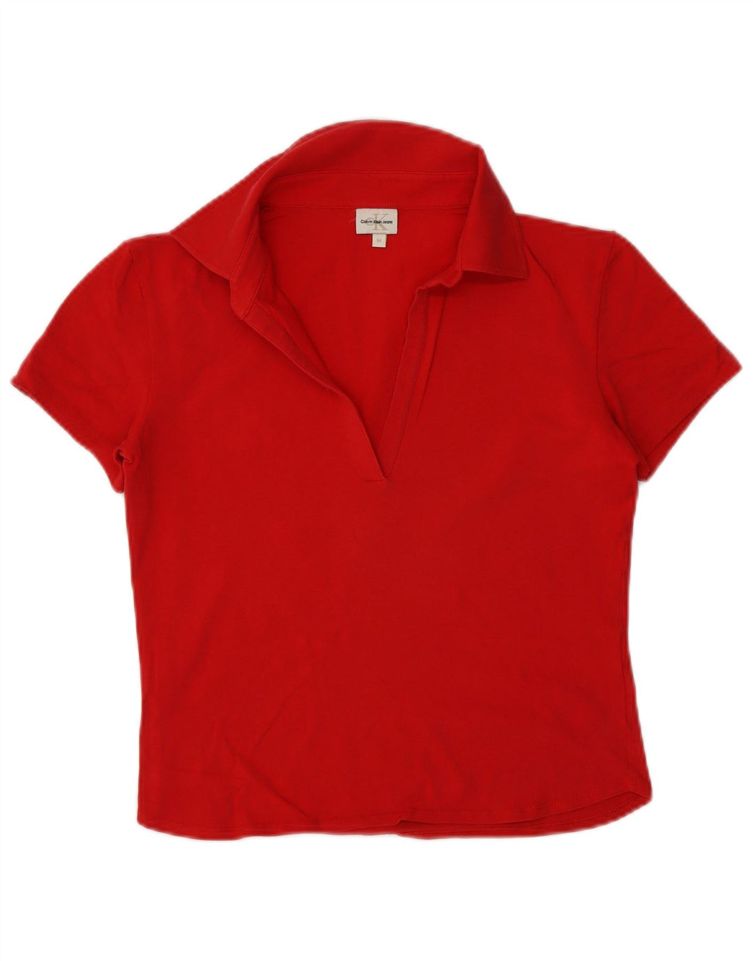 Polo Calvin Klein Mujer Rojo Mediano