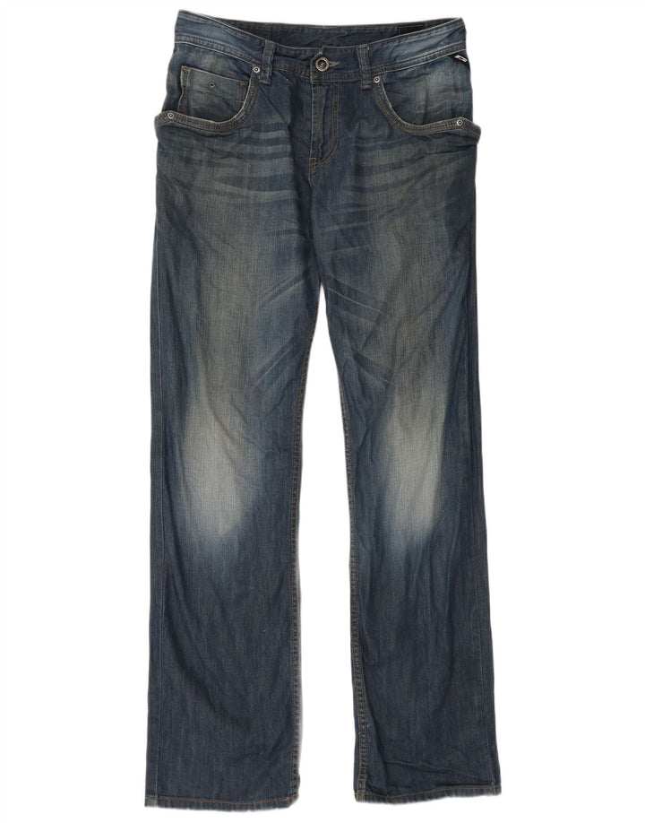 JACK & JONES Vaqueros rectos para hombre W32 L34 Azul