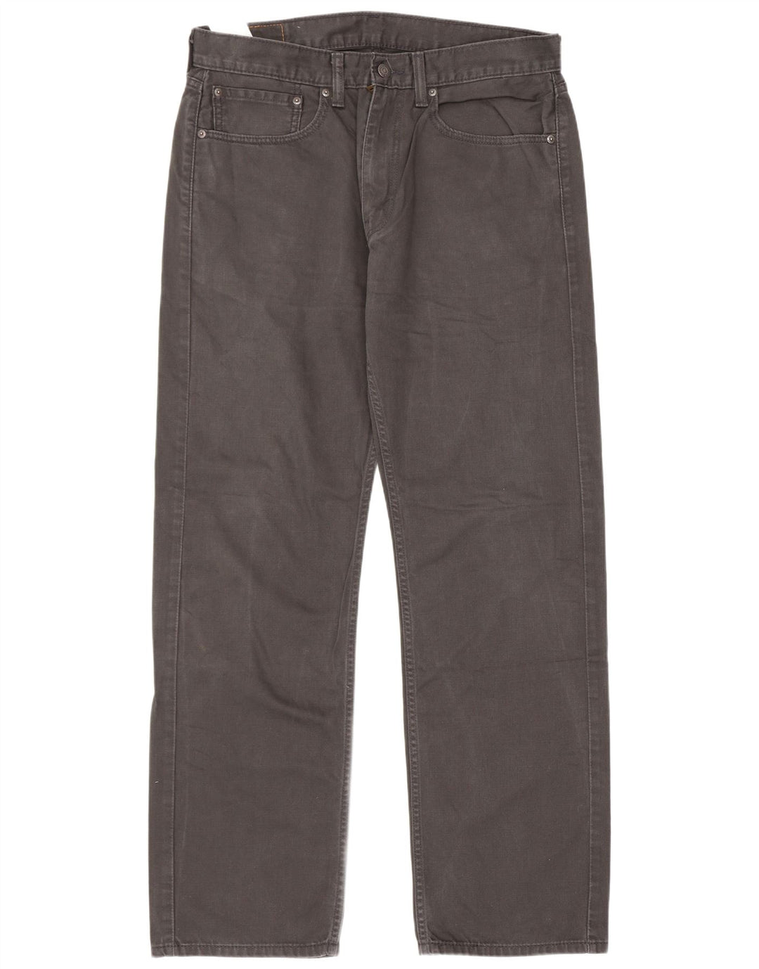 Levi's Vaqueros rectos 505 para hombre W34 L32 Algodón gris