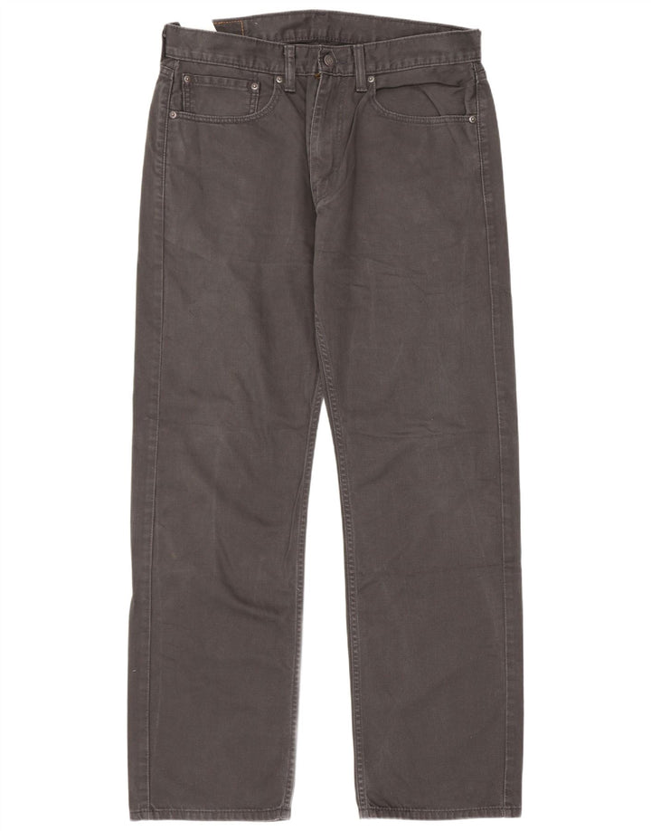 Levi's Vaqueros rectos 505 para hombre W34 L32 Algodón gris