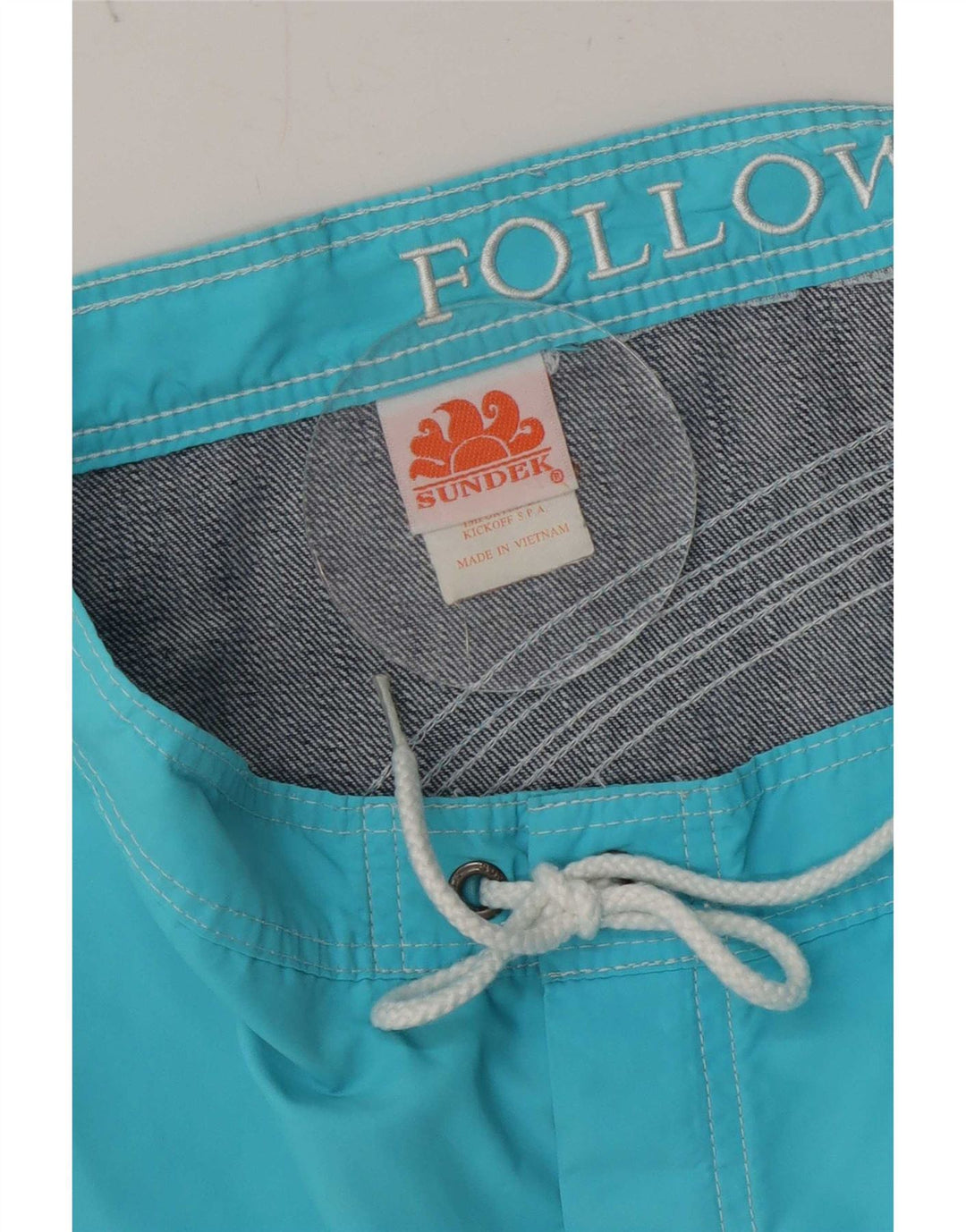 Sundek Bañador Hombre Azul Medio Colorblock Nylon