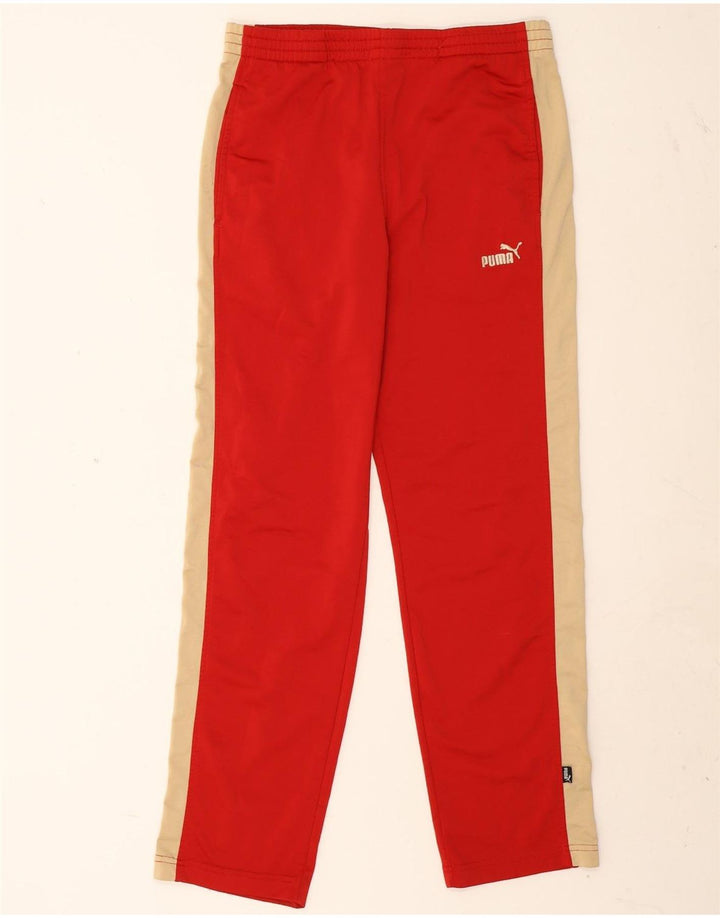 Puma Pantalones De Chándal Para Hombre Pequeños Rojos Colorblock