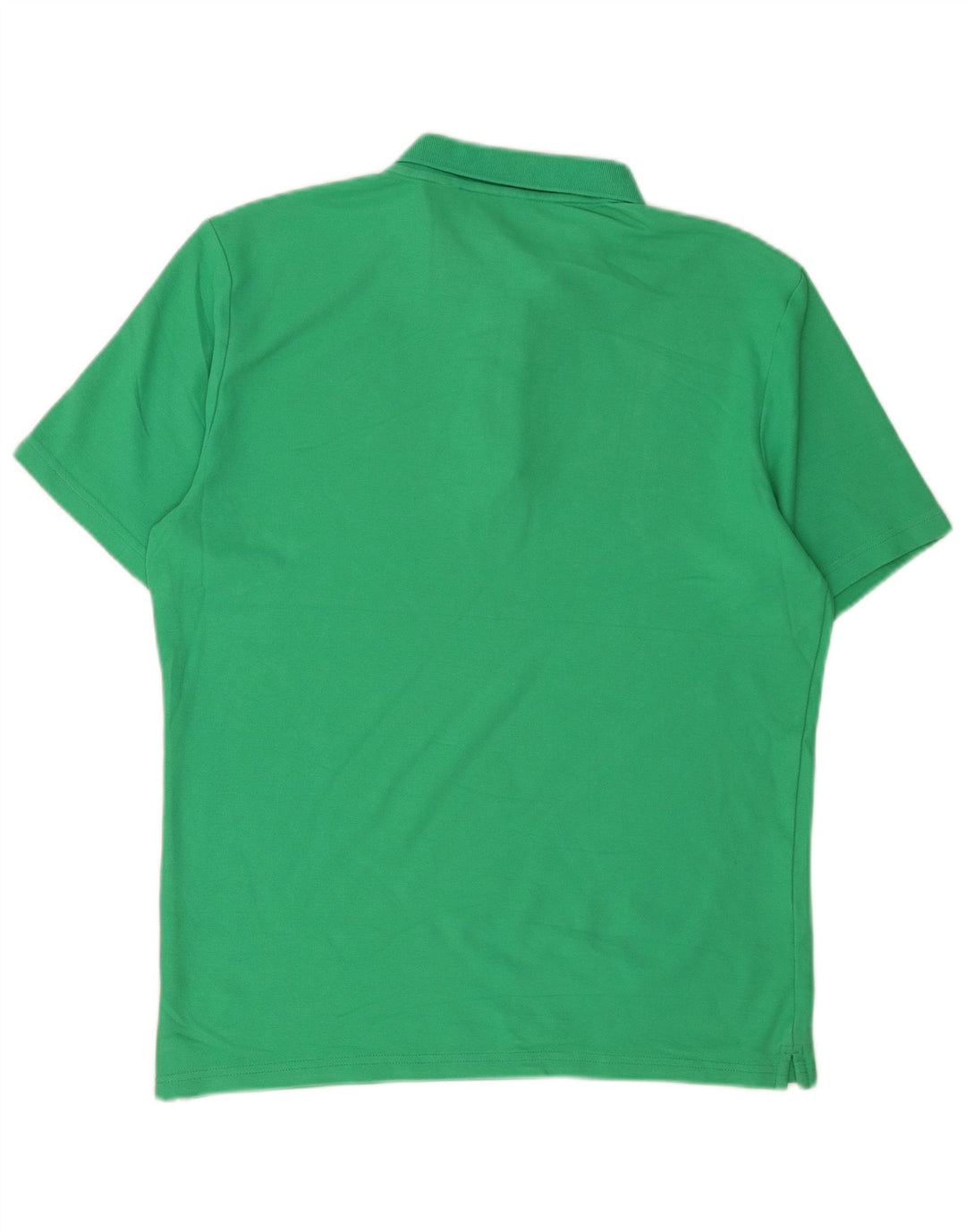 CALVIN KLEIN Polo para hombre grande de algodón verde
