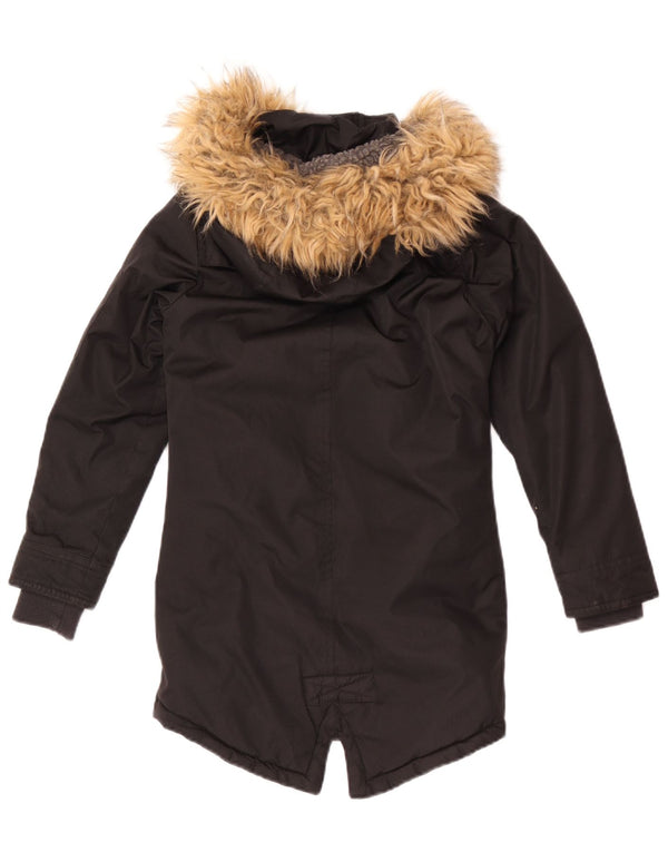 Bench Parka Con Capucha Niña 7-8 Años Negro Poliéster