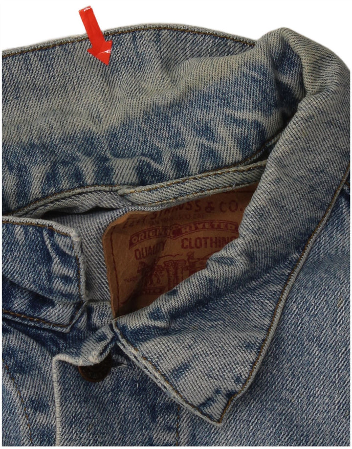 Levi's Chaqueta vaquera para hombre UK 38 Algodón azul medio