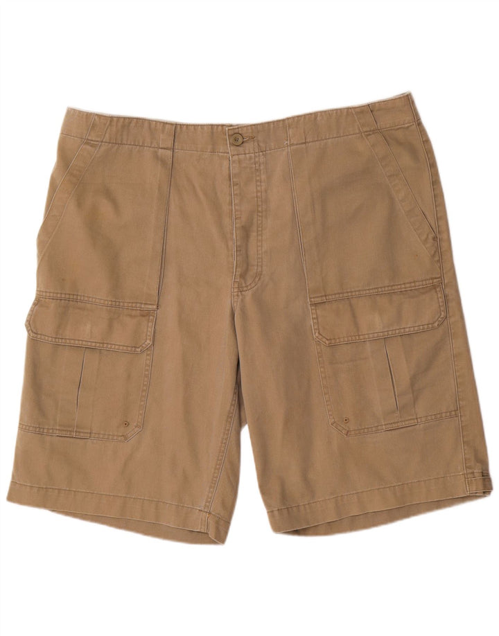 Marks & Spencer Pantalones cortos tipo cargo para hombre XL W40 Algodón beige