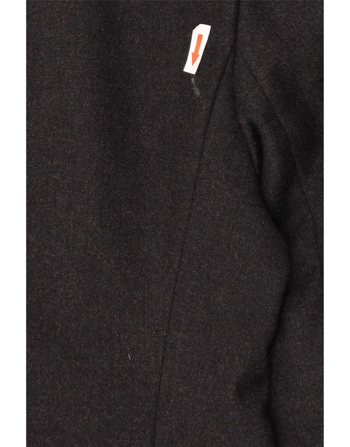 Anna Molinari Chaqueta Blazer De 4 Botones Para Mujer IT 42 Gris Medio Colorblock
