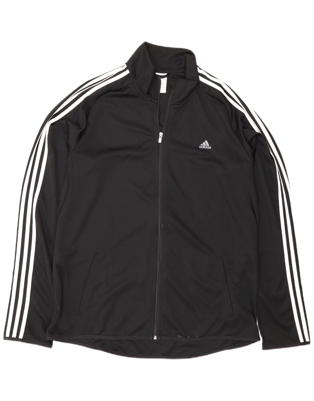 Adidas Mens Climalite Chándal Top Chaqueta 2XL Negro Poliéster