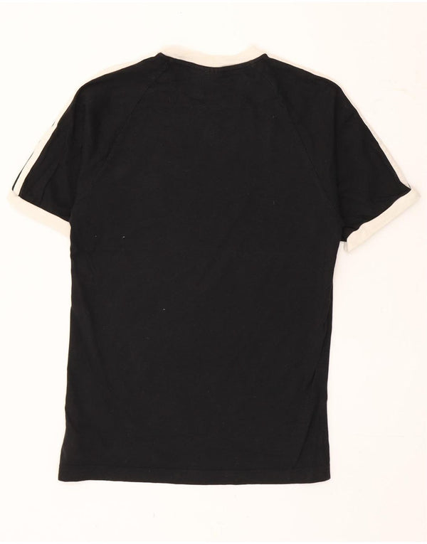 Adidas Hombre Camiseta Top XS Negro Algodón
