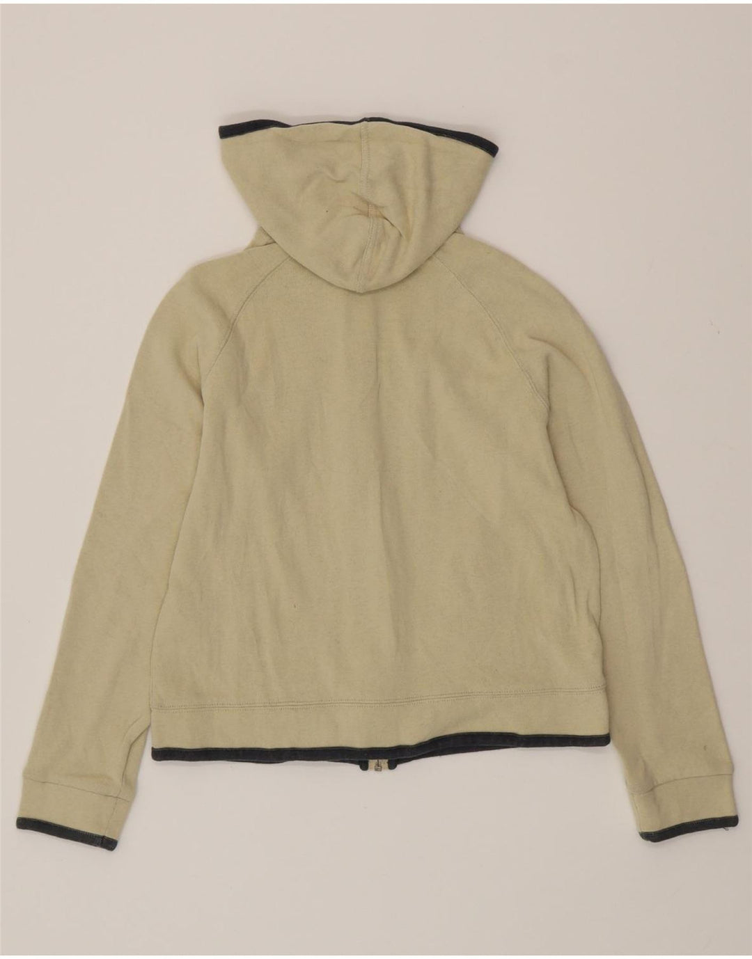 SERGIO TACCHINI Suéter con capucha y cremallera para mujer IT 44 Algodón beige medio