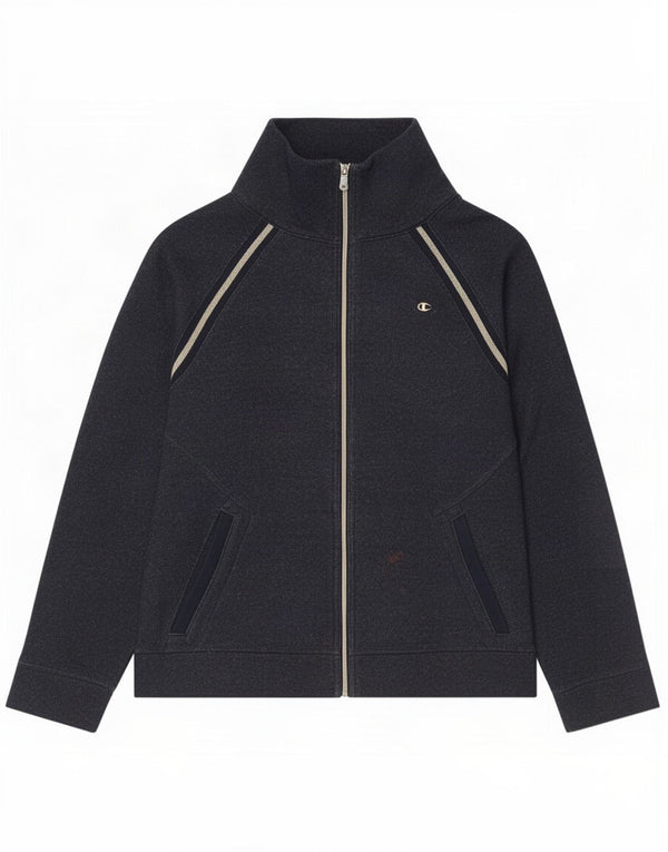 Champion Chaqueta de Chándal Easy Fit para Mujer UK 40 Mediana Azul Marino Algodón