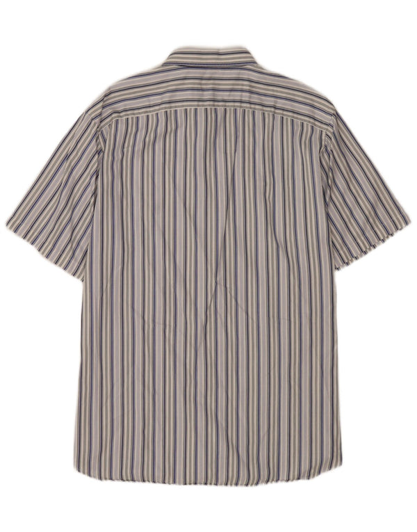 Camisa Etro Hombre Manga Corta Talla 44 XL Rayas Multicolor