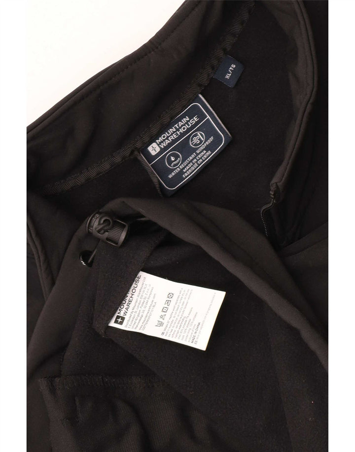 Mountain Warehouse Chaqueta de chándal sin mangas para hombre XL Poliéster negro