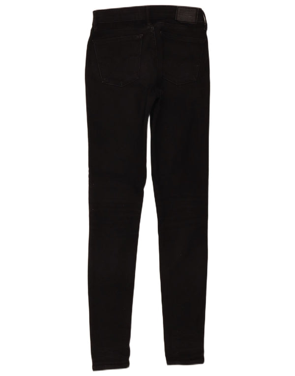 Vaqueros Levi's 710 Super Skinny para mujer W27 L32 Algodón negro