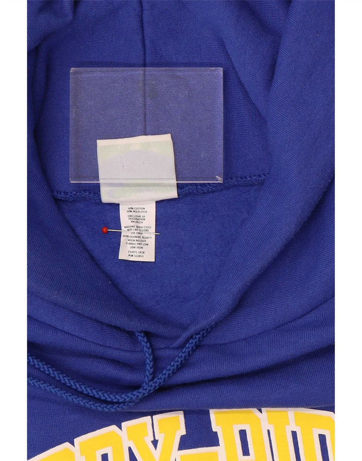 Champion Sudadera Con Capucha Gráfica De Algodón Azul Medio
