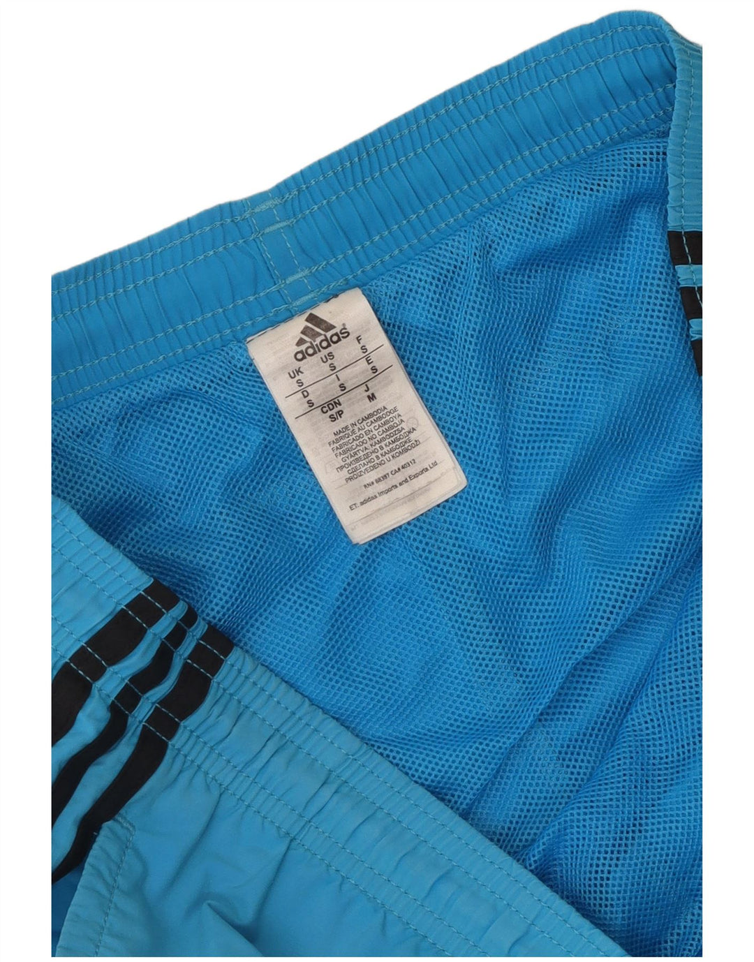 Bañador Adidas Hombre Small Azul Nylon