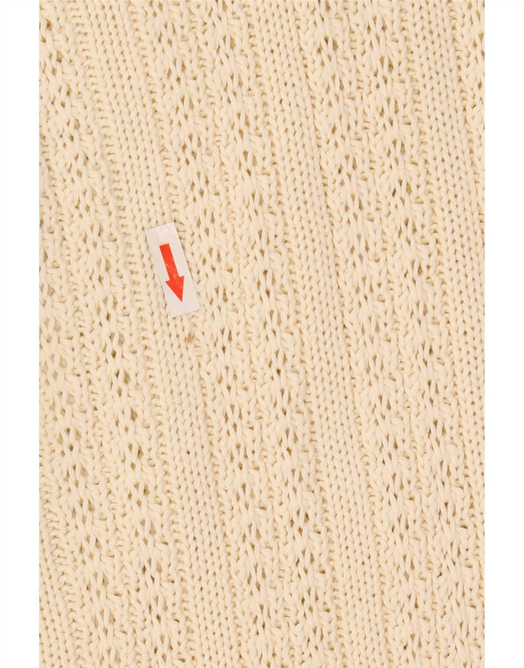 Allison Wingate - Jersey con cuello vuelto para hombre, talla grande, algodón blanco roto