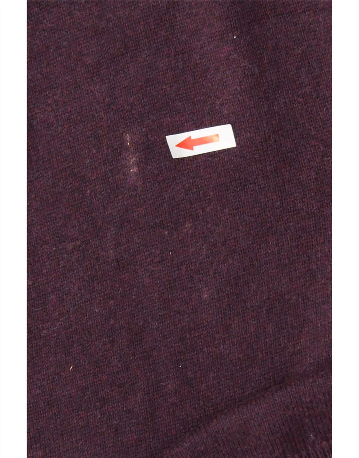 Marks & Spencer - Camiseta sin mangas para hombre, talla grande, algodón burdeos