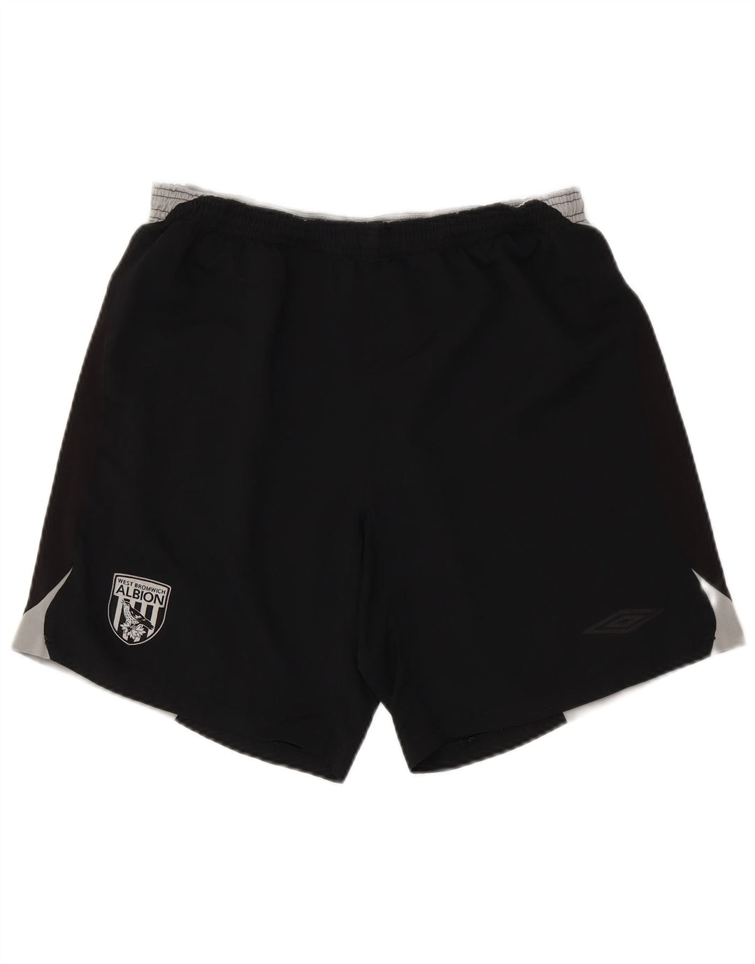 Umbro Shorts deportivos gráficos para hombre XL Poliéster color block negro