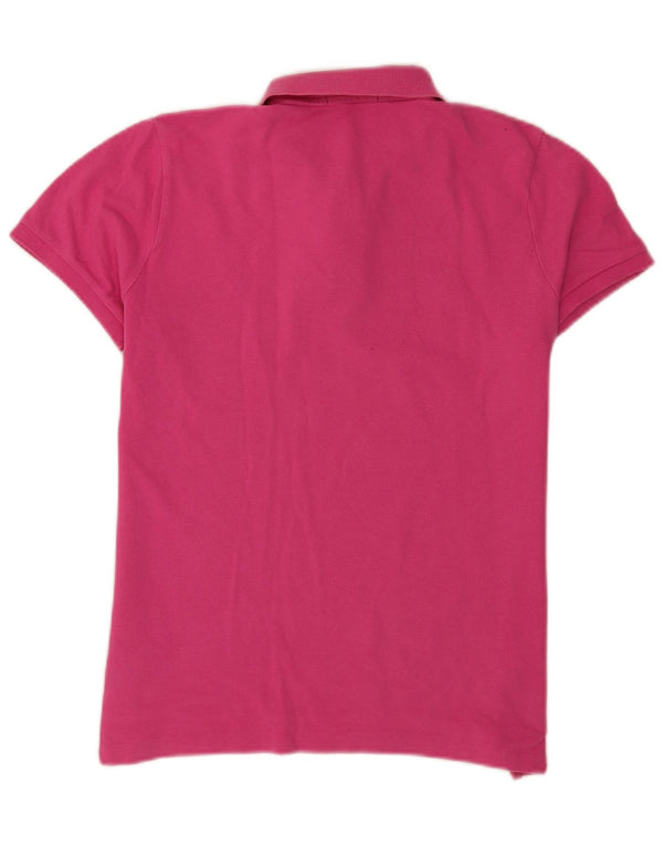 Ralph Lauren Polo ajustado para mujer Reino Unido 16 Algodón rosa grande