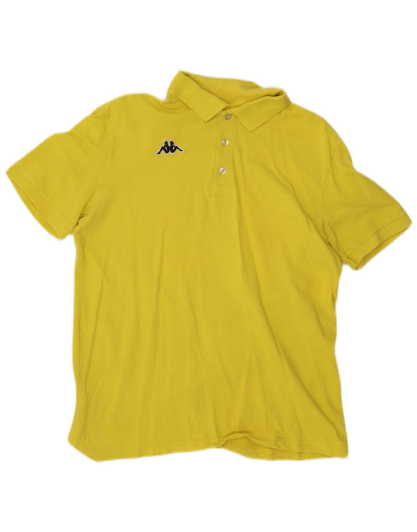 KAPPA Polo Hombre XL Amarillo
