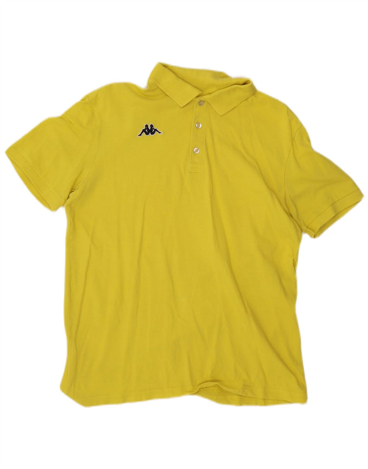KAPPA Polo Hombre XL Amarillo