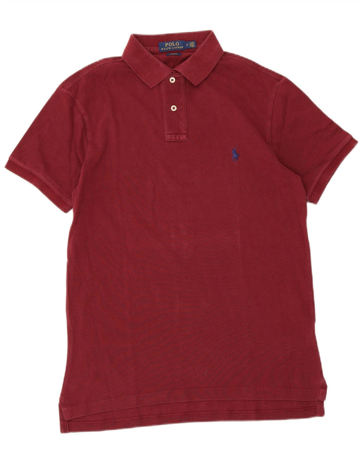 POLO RALPH LAUREN Polo Slim Fit para Hombre Algodón Granate Medio