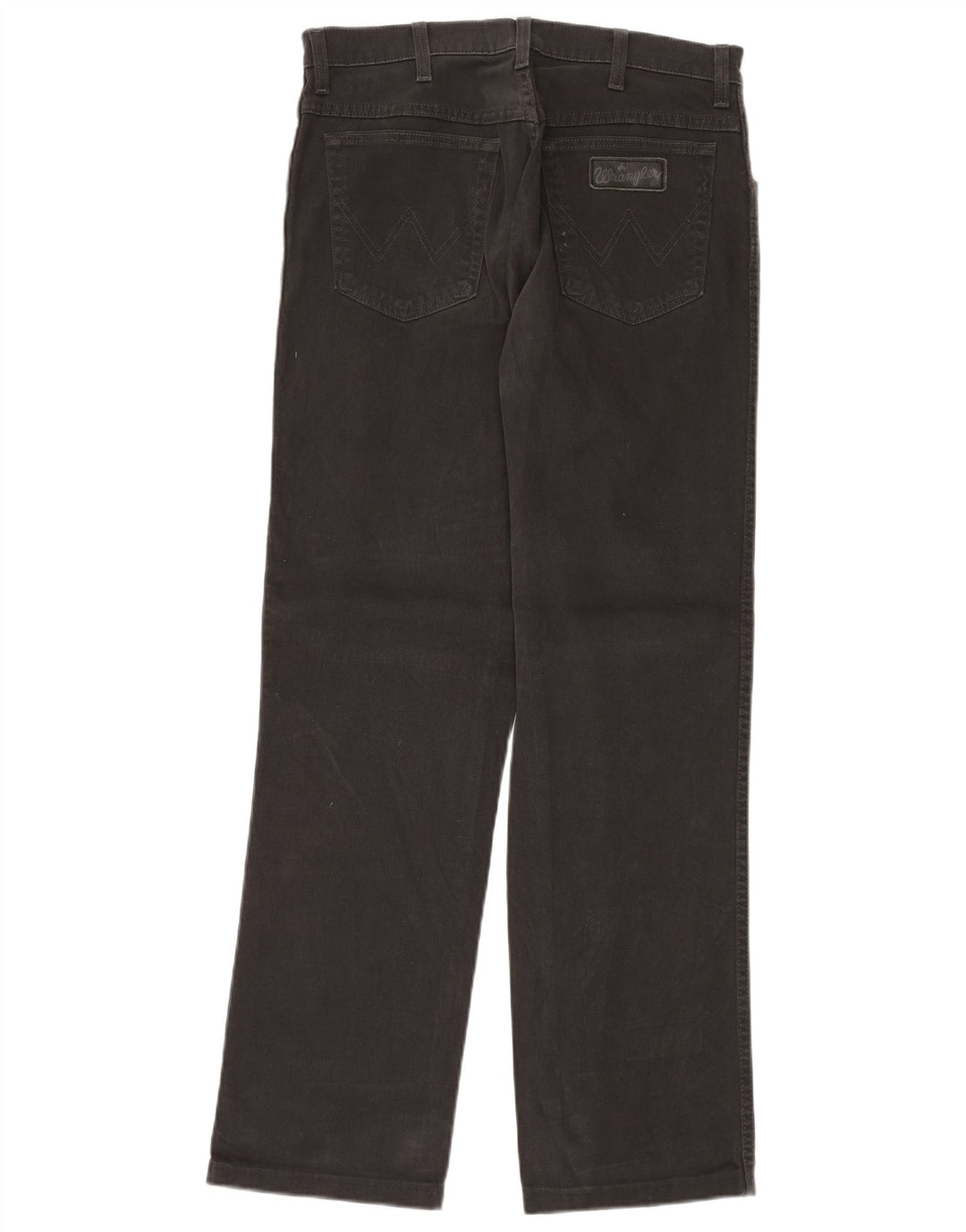 Wrangler Vaqueros rectos elásticos Texas para hombre W33 L32 Algodón negro