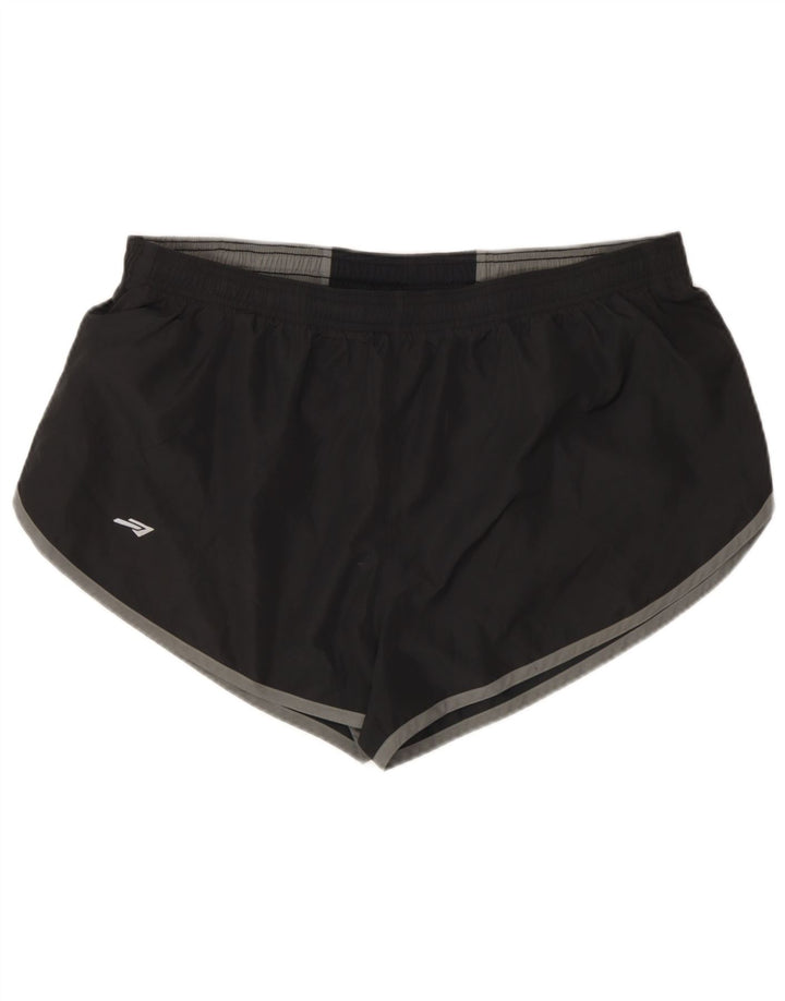 Pantalones cortos deportivos Crane para hombre XL Black Colourblock