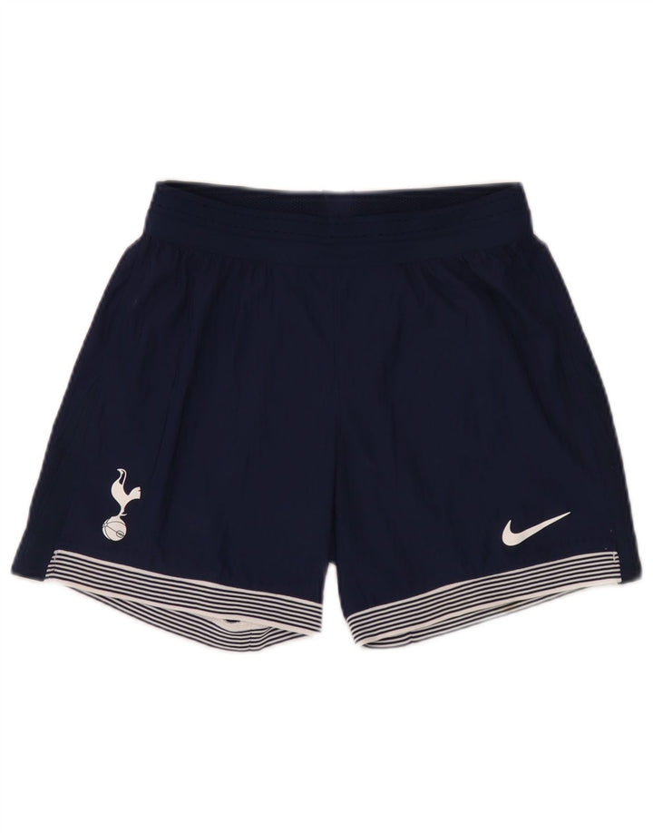 Nike Mens Tottenham Hotspur Sport Shorts Pequeño Azul Marino Rayas Poliéster