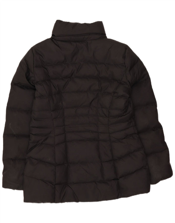 Calvin Klein Chaqueta acolchada para mujer UK 10 Small Poliéster negro